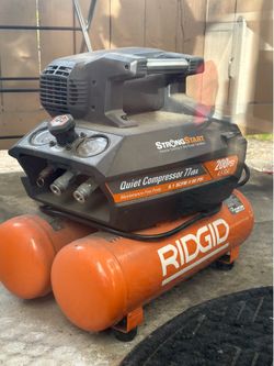 Rigid 4.5gal Quiet Compressor