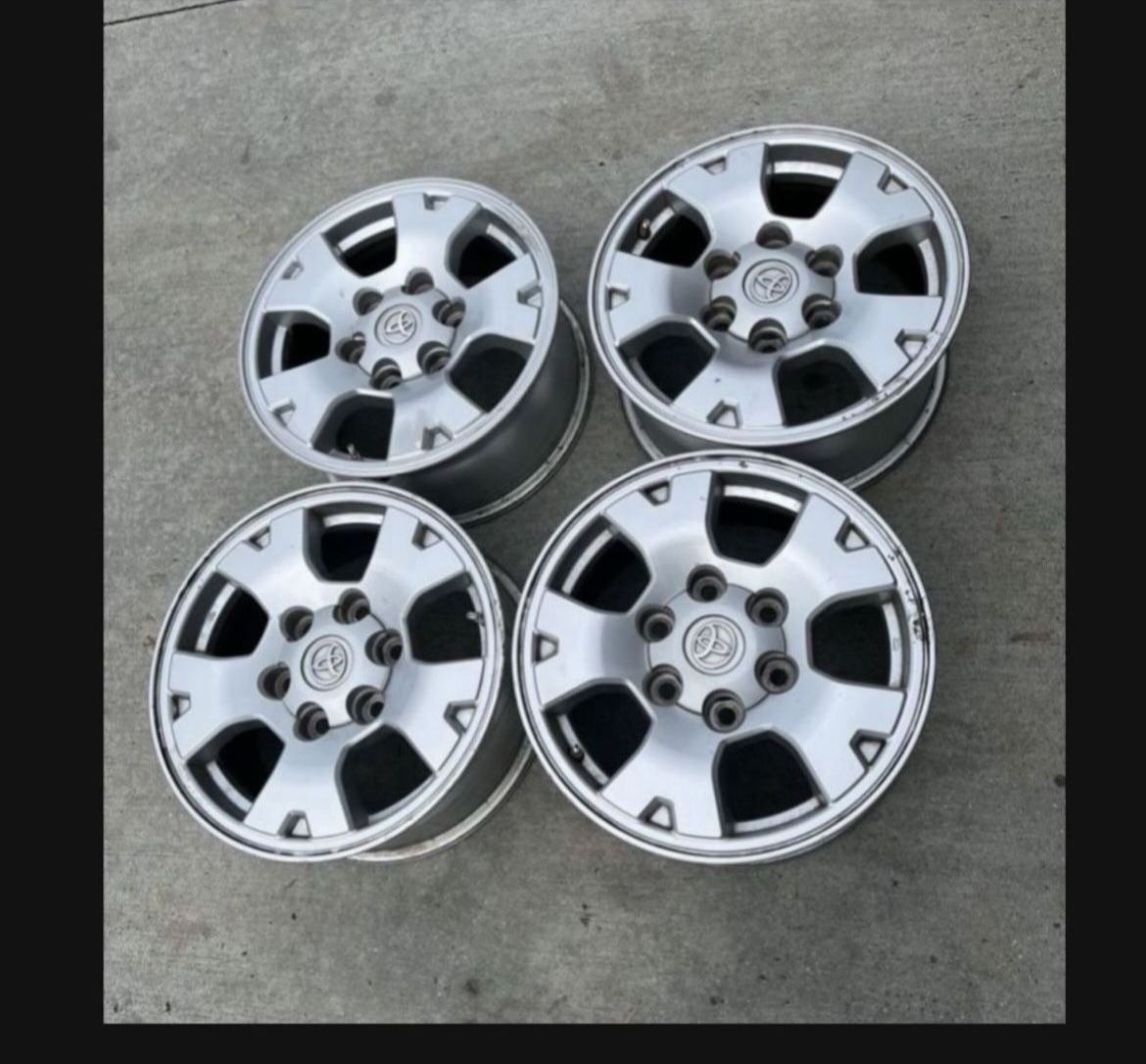 4 - 16x7 6x5.5 6x139.7 Stock Toyota Tacoma Tundra 4runner Yukon Tahoe Stock Wheels Rims !!!!!!