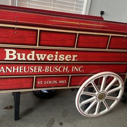 Budweiser Store Display Cart