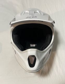 Fox Racing Rampage Full Face Helmet: Landi White Glossy L 59-60CM