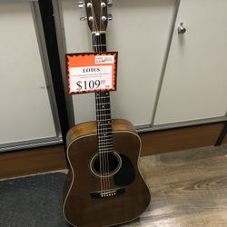1003 Lotus L100 Acoustic Guitar 000899