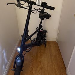 Black Electric Bicycle Ebike Murtisol