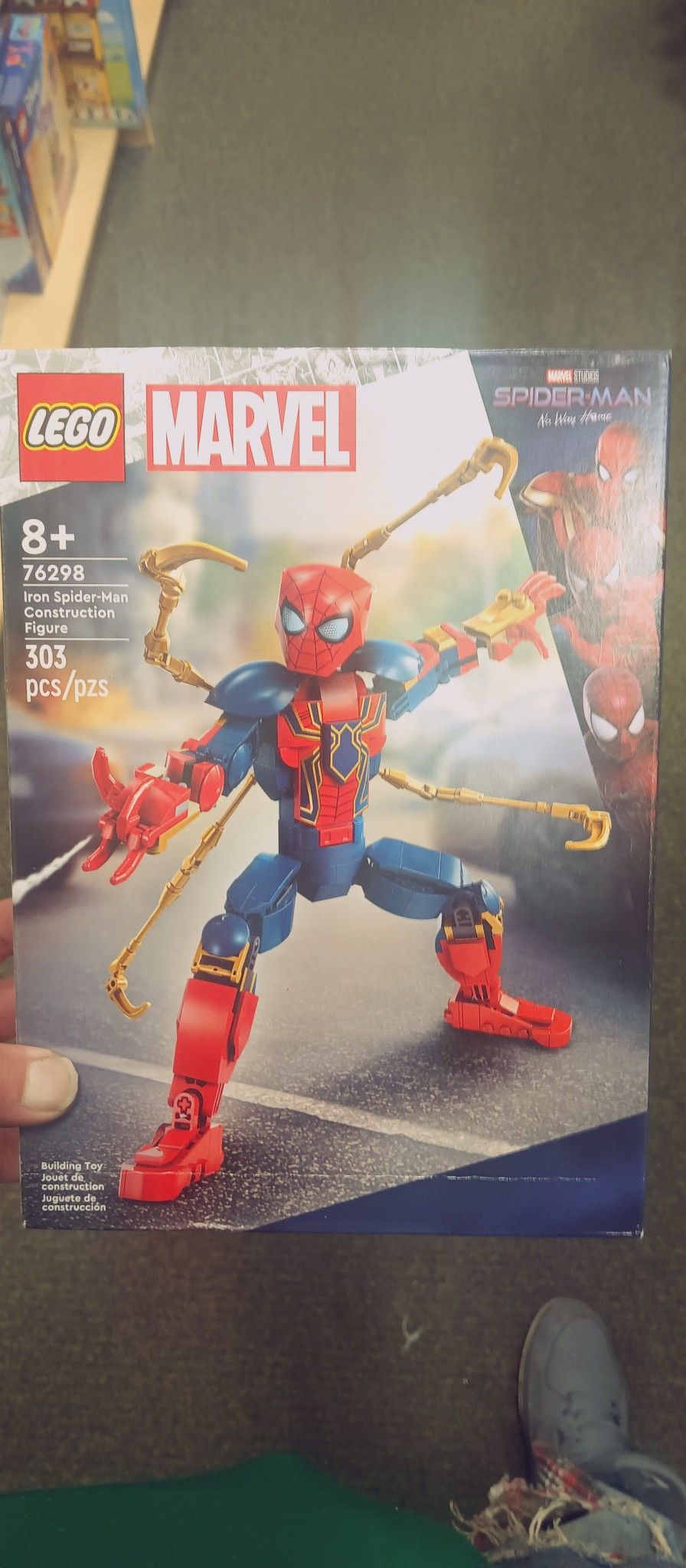 Lego Spiderman! 303 Piece Set! 
