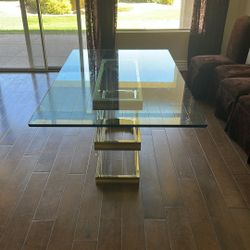 Glass Table $150 O.B.O.
