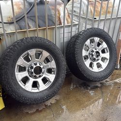 FordF350 king ranch rims and tires