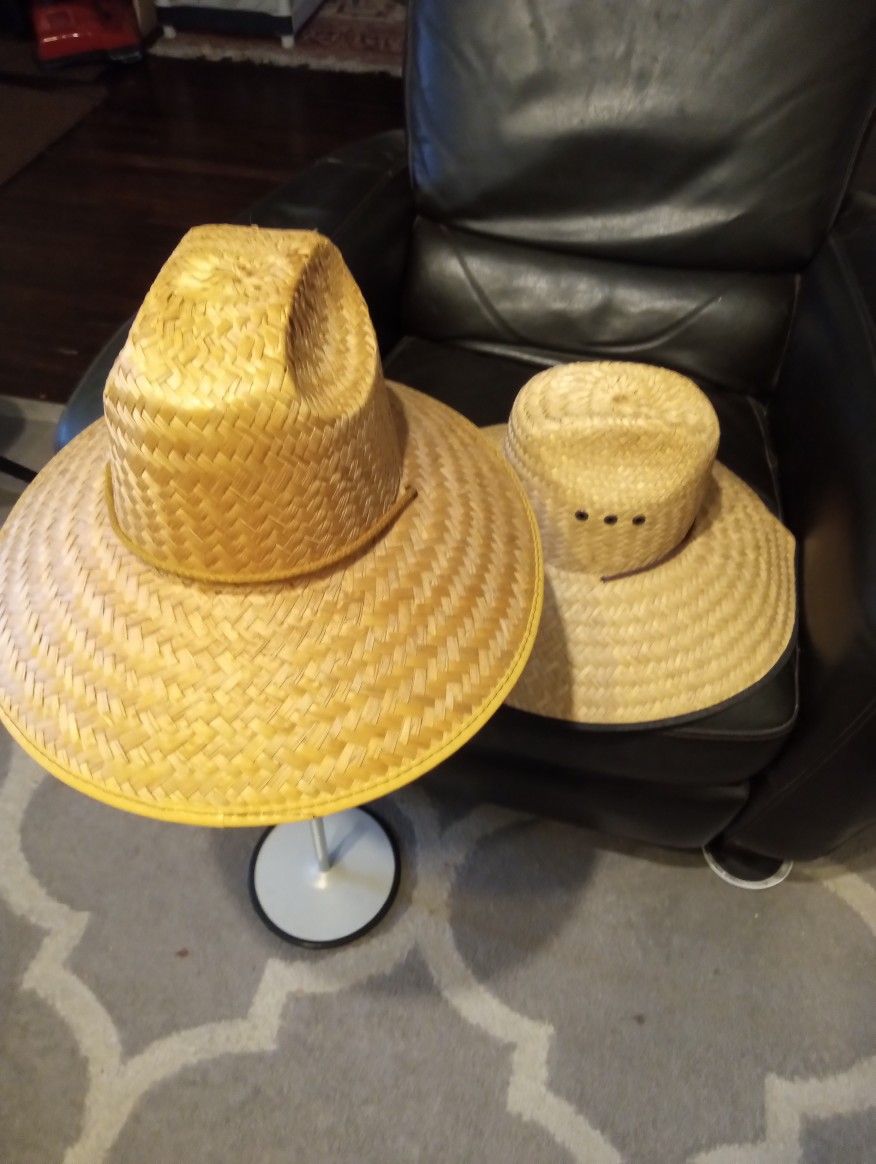 New Sun Work Hats, 2 For $5