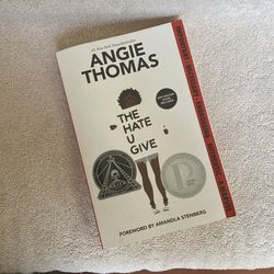 The Hate U Give By Angie Thomas