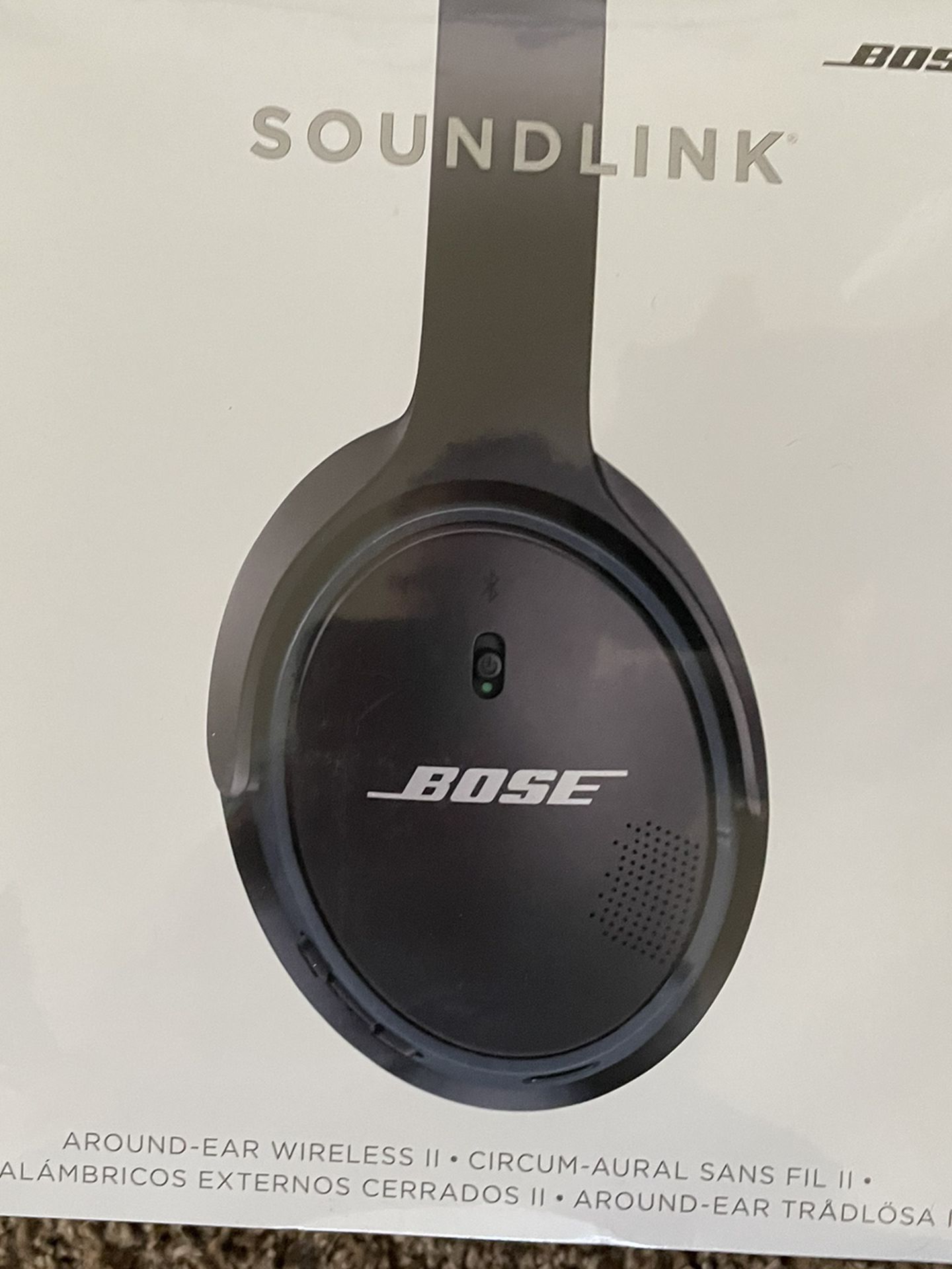 Bose Soundlink II 2 Bluetooth Headphones New Sealed