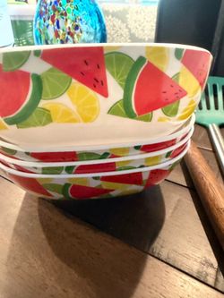Plastic bowls