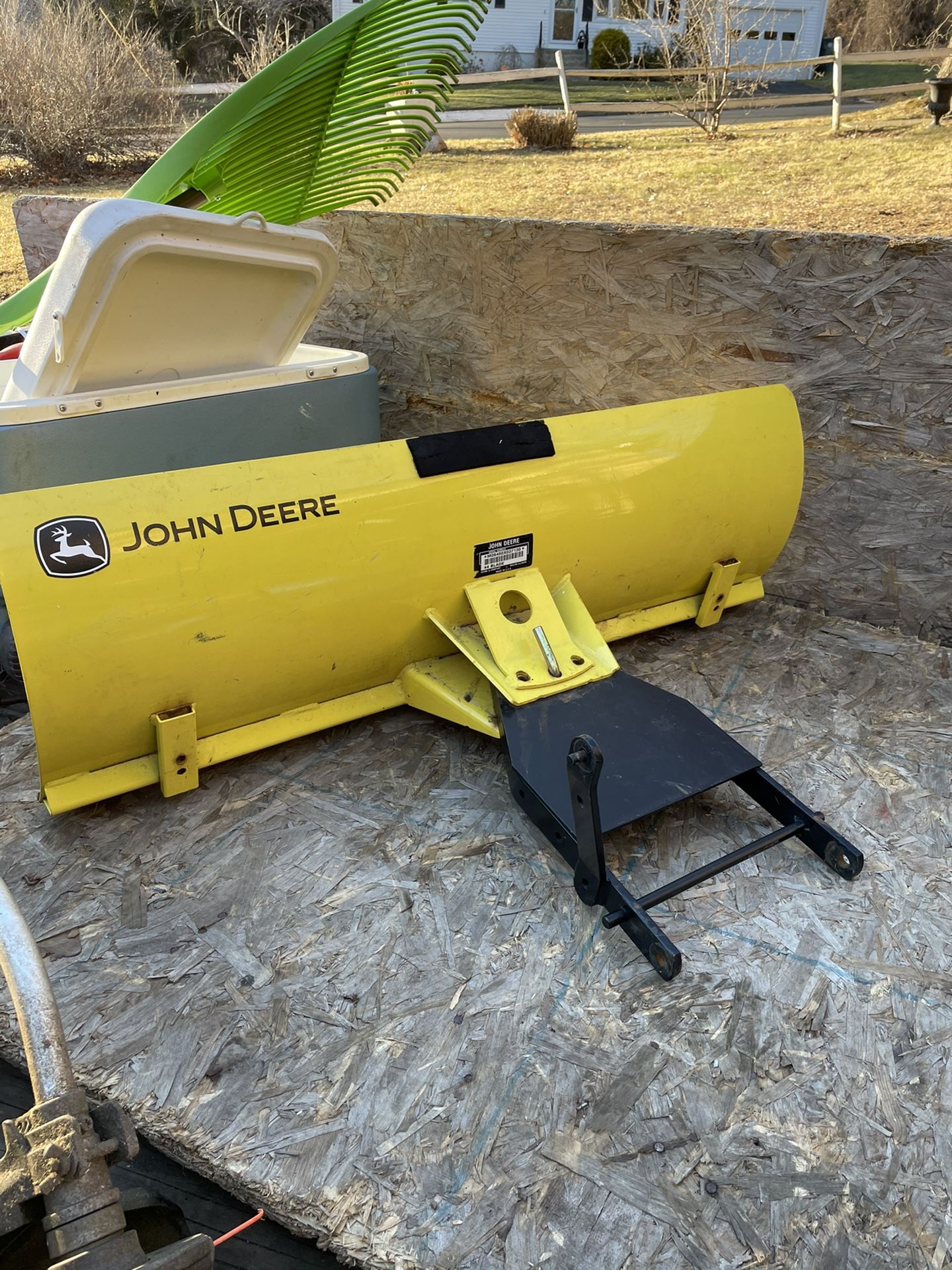 John Deere Tractor Plow