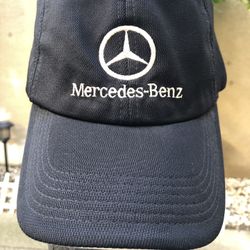 Mercedes Benz Black Baseball Hat 