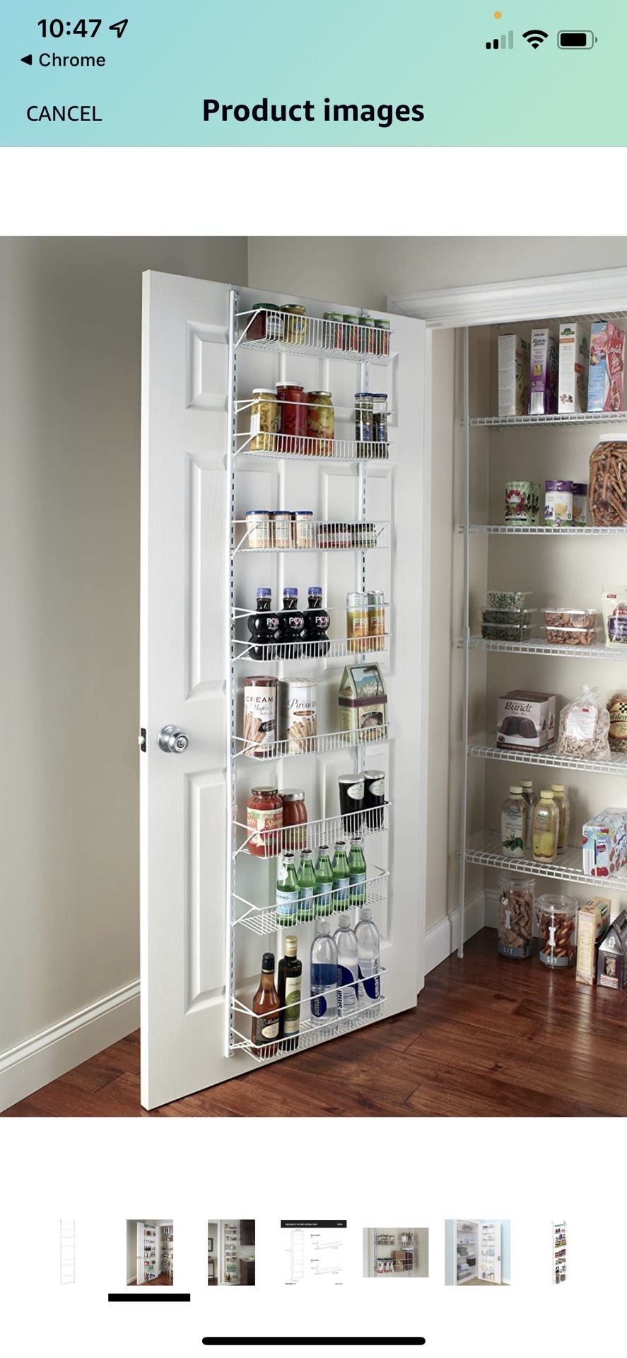Closetmaid 8 Tier Wall/Door Organizer