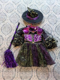 Witch Halloween Costume Size 4