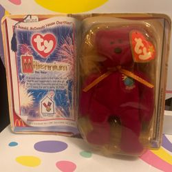 TY Millennium The Bear Plush 2000
