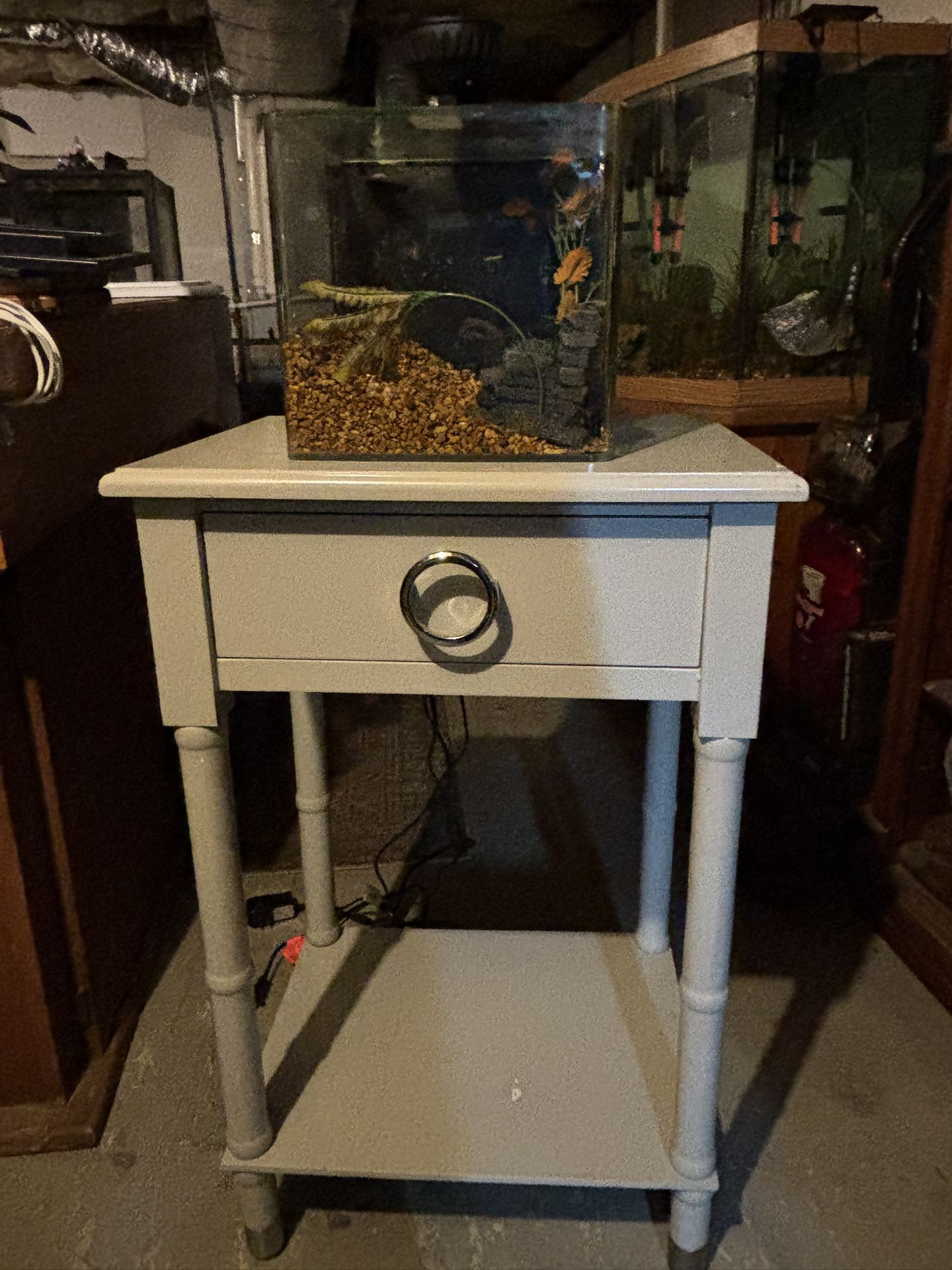 3 Gallon Acrylic, Marineland Aquarium, And Accessories