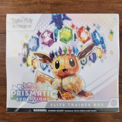 Pokemon Prismatic Evolutions ETB Elite Trainer Box