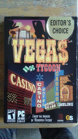 New PC game Vegas Tycoon (empire games)