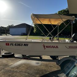 Boston Whaler 11ft Boat / Tender 20 Hp Yamaha