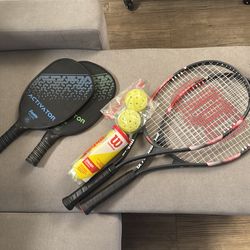 Pickleball Paddles & Tennis Rackets