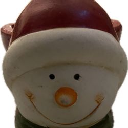 Snowman Mini Plant Holder
