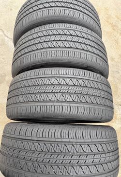 255 45 19 vendo un set de llantas usadas en excelente condición marca continental