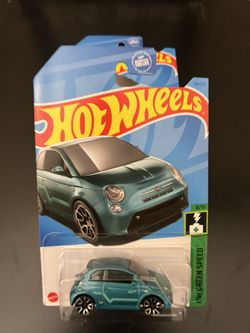 Hotwheels Fiat 500e