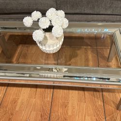 Mirrored Coffee Table 