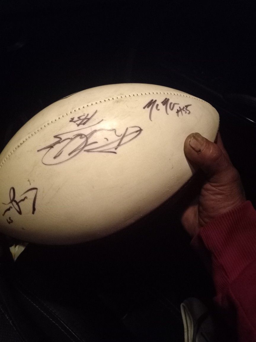 Oakland Raiders Training Camp Ball