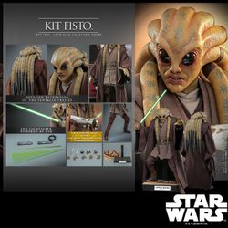 Hot Toys MMS751 Kit Fisto Stars Wars Revenge of the Sith 1/6 Figure