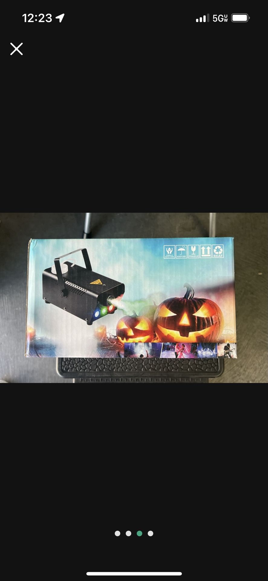 Fog Smoke Machine 500W RGB LED DJ Effect