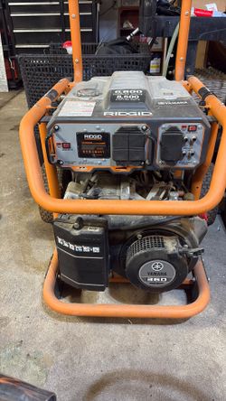 RIDGID GENERATOR 8,500/6,500 (30 amp)