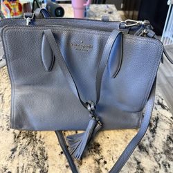 Kate Spade Blue Crossbody Tote
