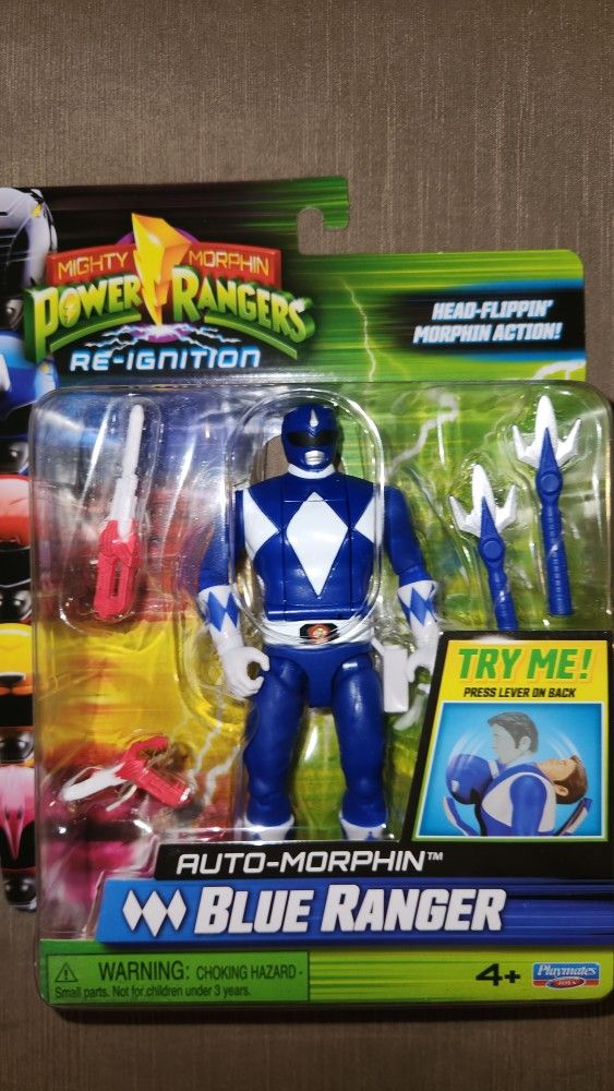 Mighty Morphin Power Rangers Quick Morphin Blue Ranger