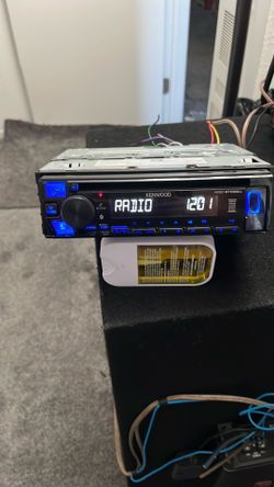 Kenwood receiver, CD player