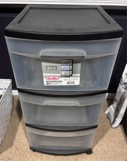 Sterilite 3-Drawer Rolling Storage Cart