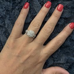 Wedding Ring + Band (size 7)