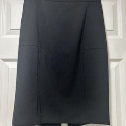 Body by Victoria black pencil skirt, size 4, stretch,