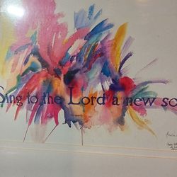 " Sing To The Lord A New Song"