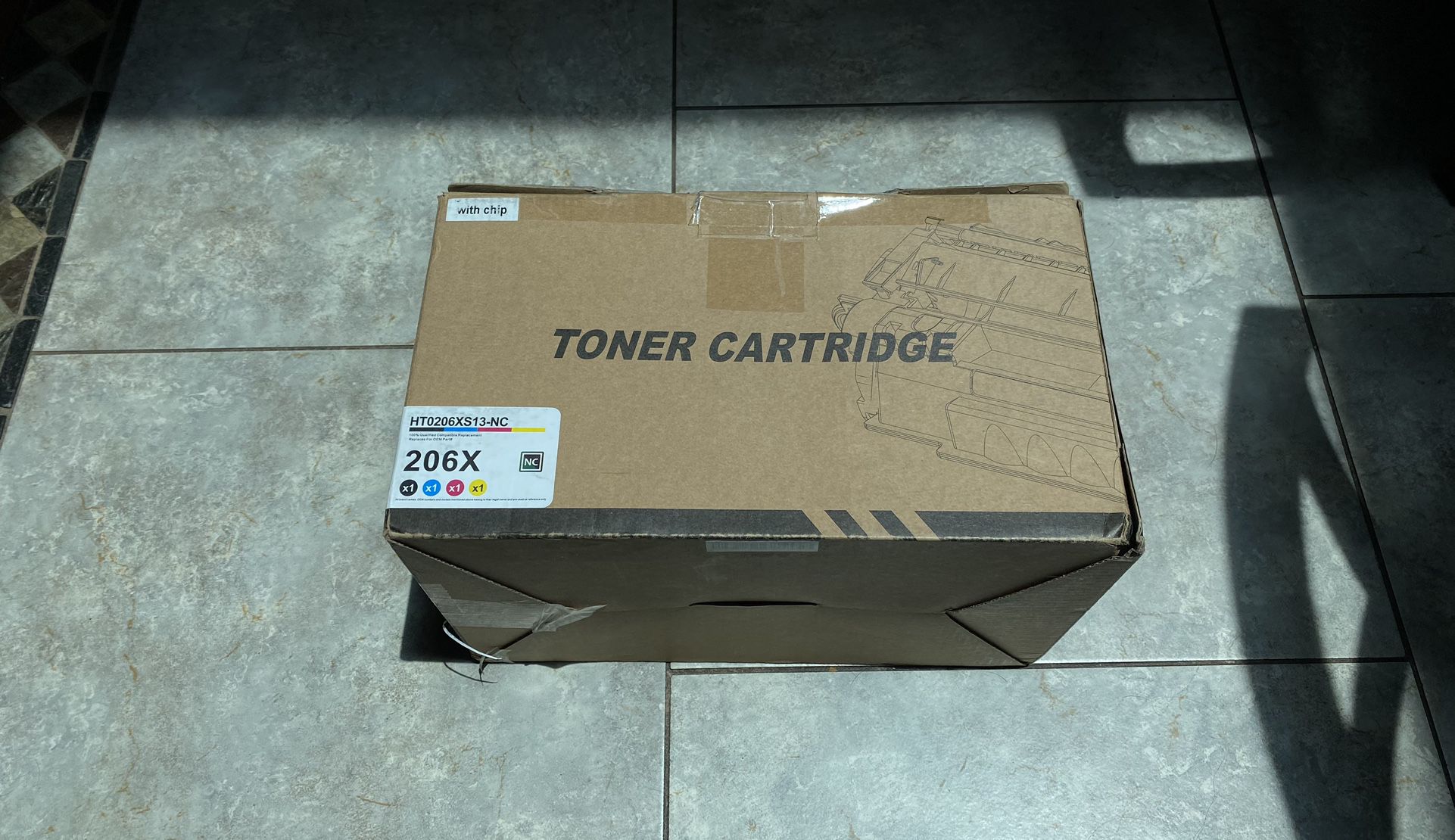 206x 4 count Printer Toner Cartridges 
