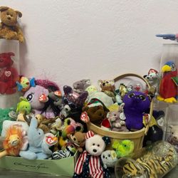 30-ish Beanie Babies Lot