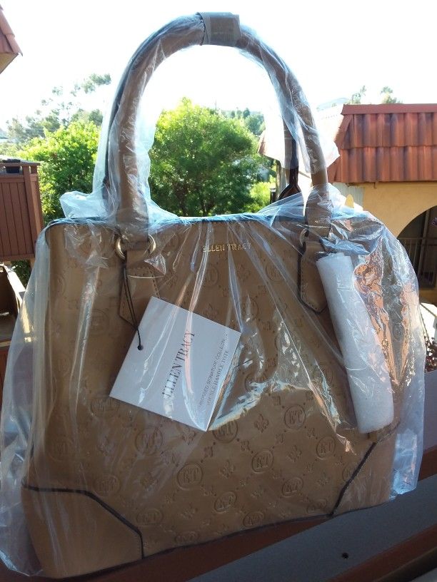 Brand New Ellen Tracy Tote Handbag