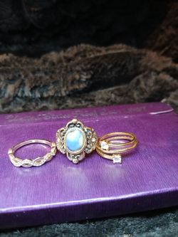 Set of 3 Fashion Rings