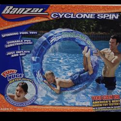 Pool Float Cyclone Spin