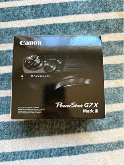 Canon G7X Mark III