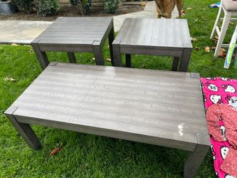 Coffee table and End tables