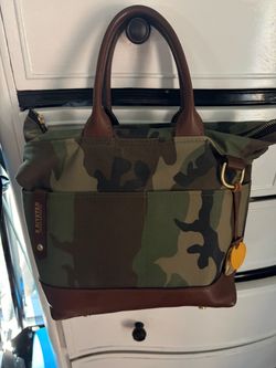 R. Riveter Camo Canvas Tote Bag