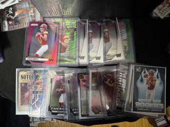 2024 Prizm - Jayden Daniels Pink Pulsar and Bo Nix Silver Priz Lot