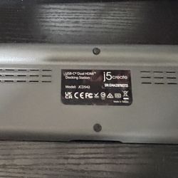 j5create USB-C Dual HDMI Docking Station (10-in-1)