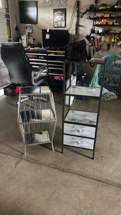 Mirror table and  nightstand