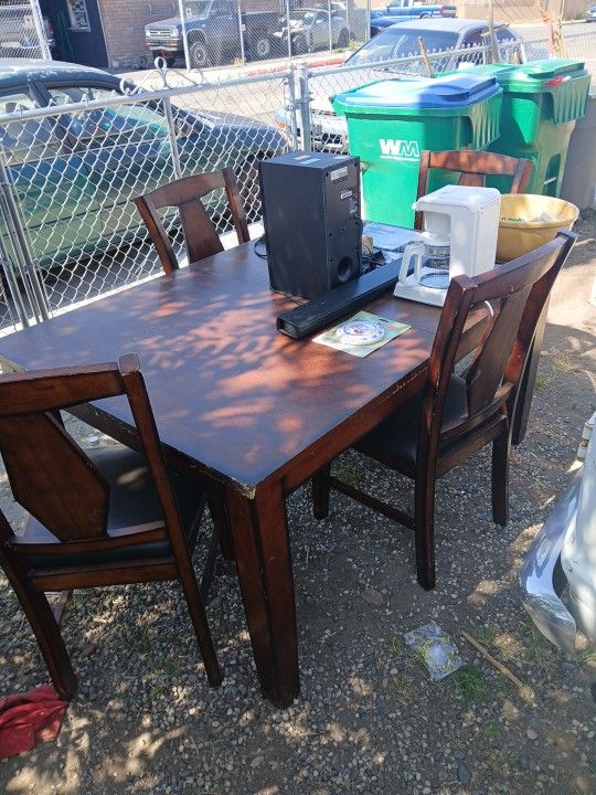 Dining Table With Leaf